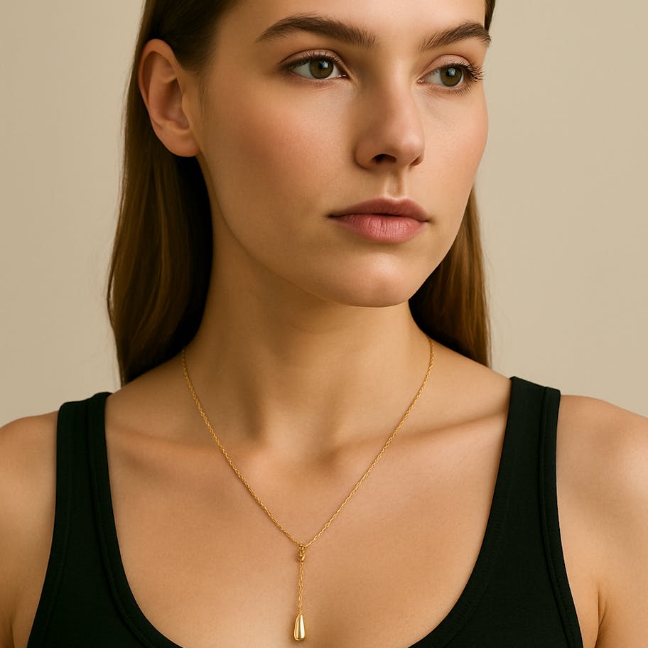 Ayo Copenhagen — Soline Drop Necklace Ayo Copenhagen Soline Drop Necklace — Kaulakoru