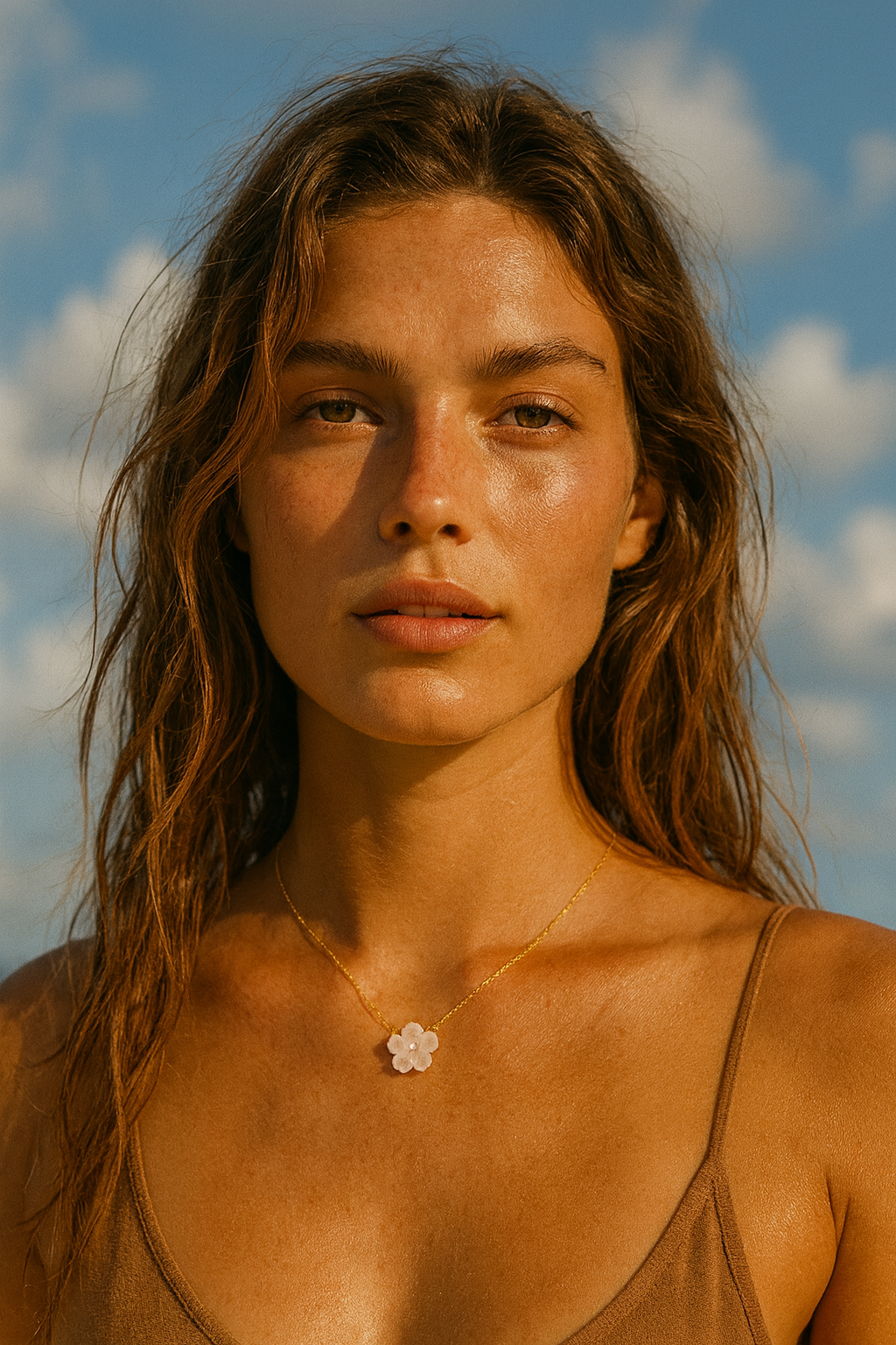 Ayo Copenhagen Ophelia Bloom Necklace — Halskæde