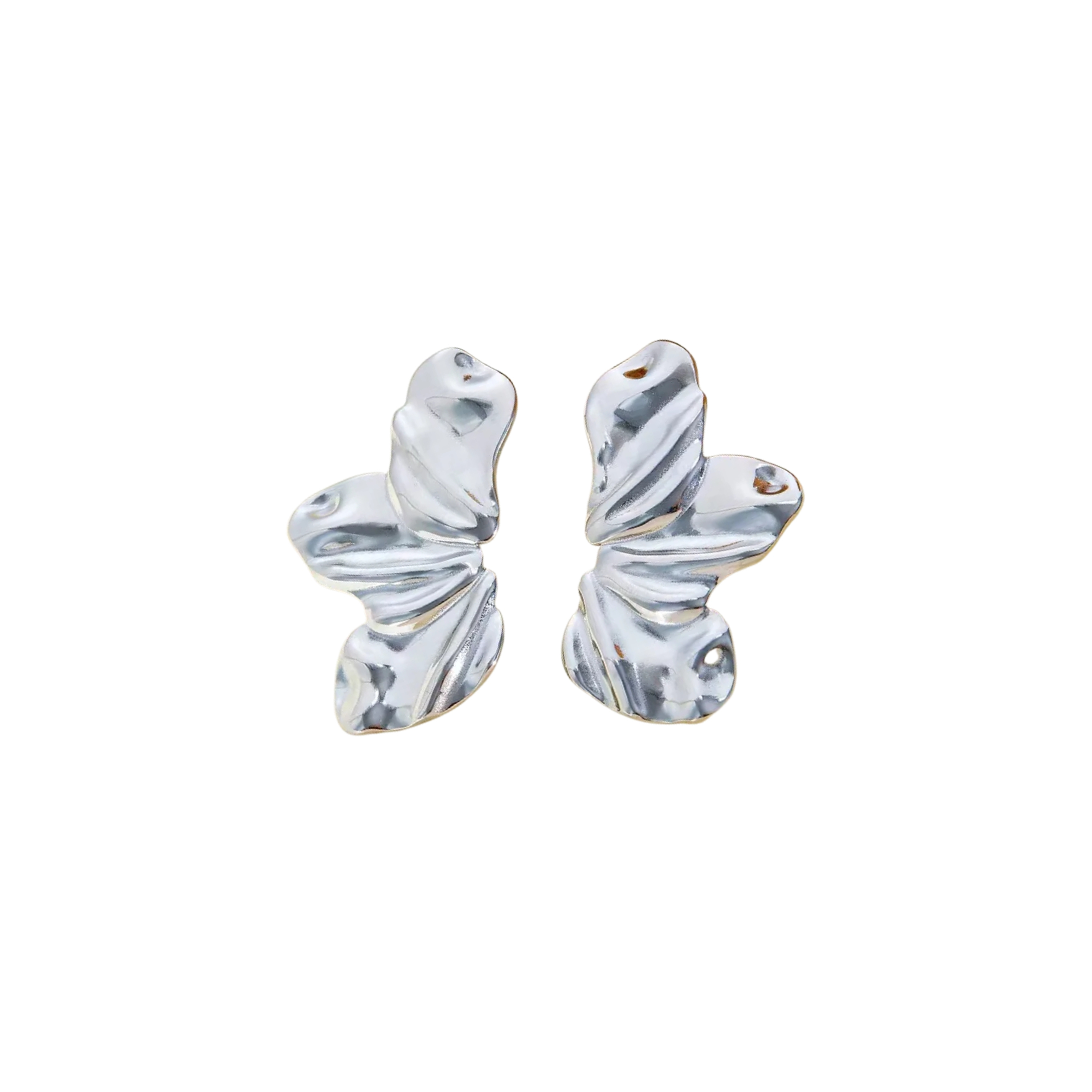 Ayo Copenhagen Aurora Leaf Earrings — Kolczyk