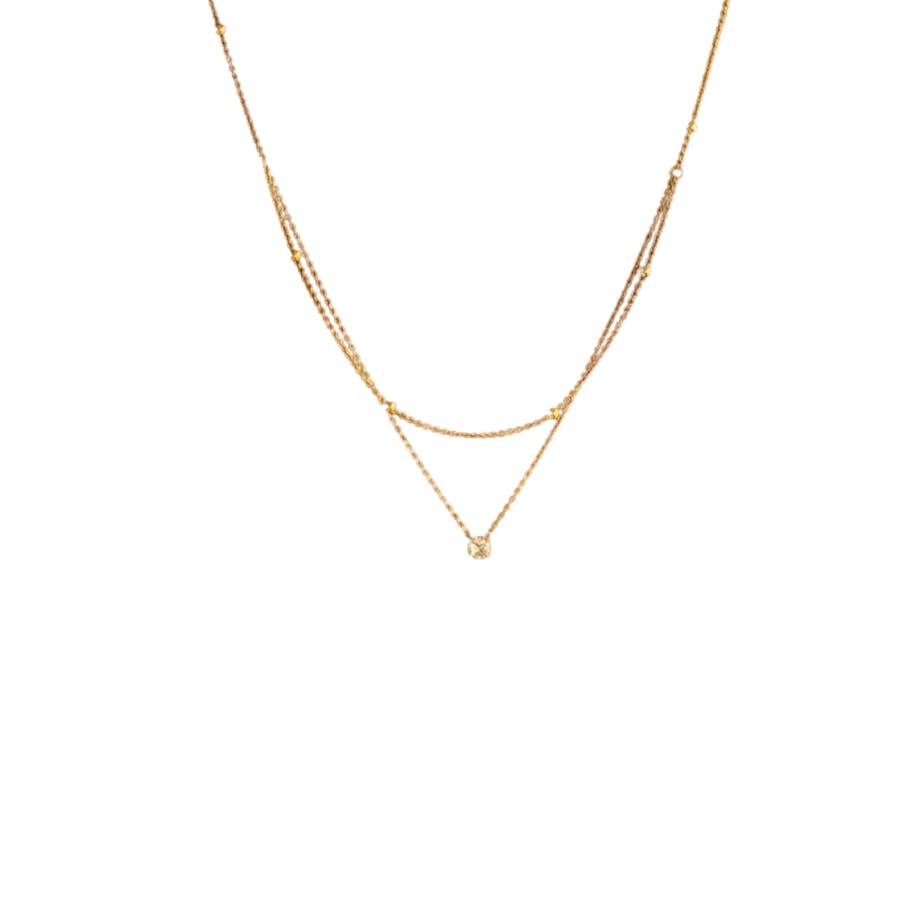 Ayo Copenhagen — Eloise Duo Necklace Ayo Copenhagen Eloise Duo Necklace — Kaulakoru