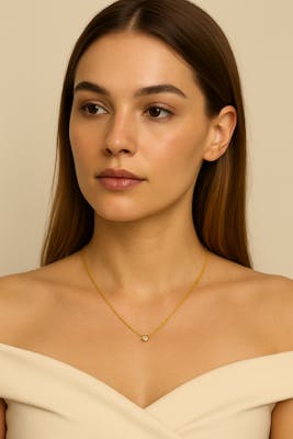 Ayo Copenhagen — Noor Zircon Necklace Ayo Copenhagen Noor Zircon Necklace — Necklace