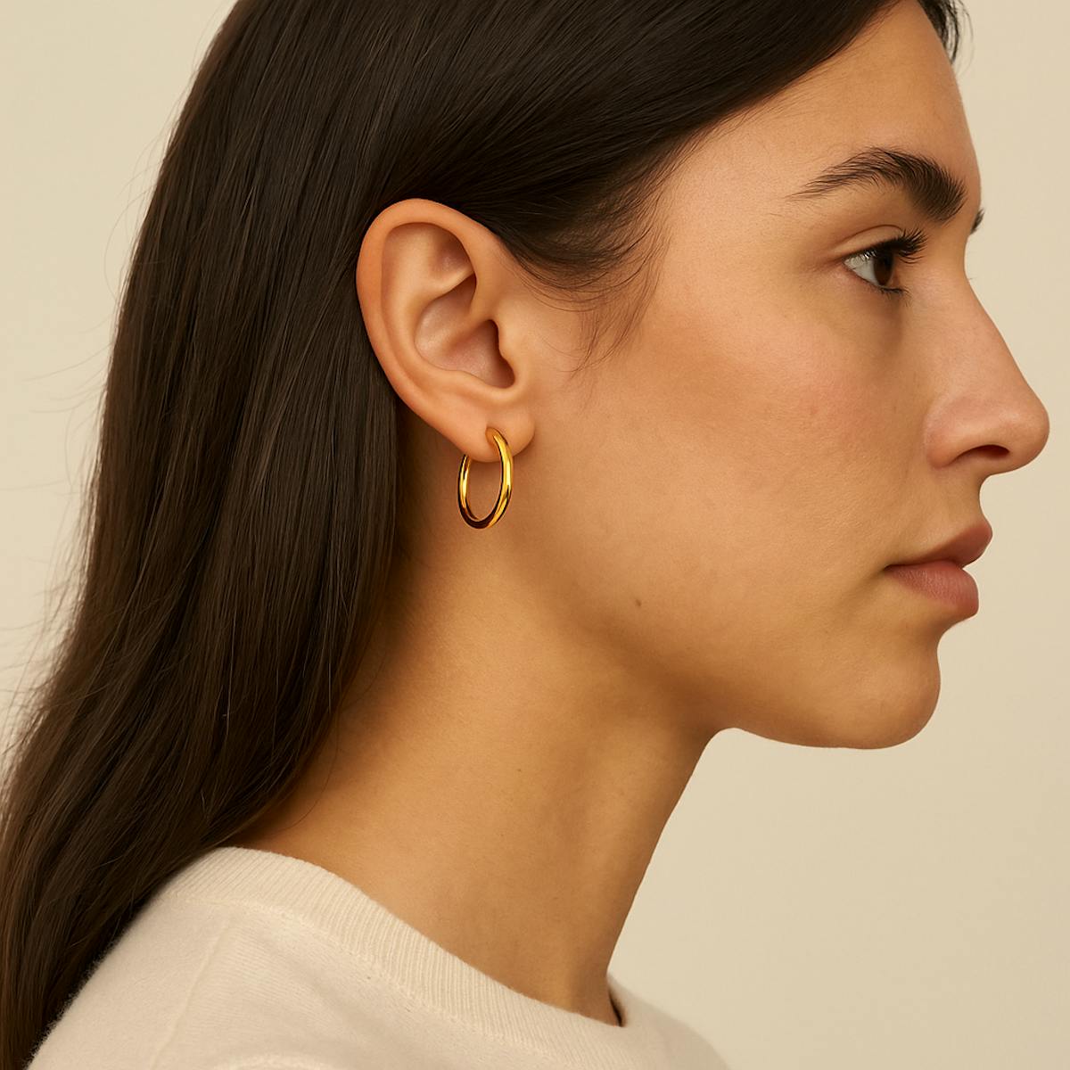 Ayo Copenhagen — Onda Medium Hoops Ayo Copenhagen Onda Medium Hoops — Kolczyk