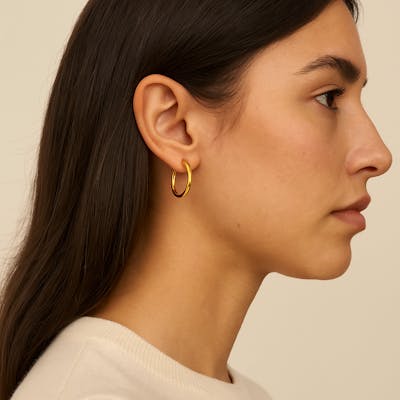 Ayo Copenhagen — Onda Medium Hoops Ayo Copenhagen Onda Medium Hoops — Earrings