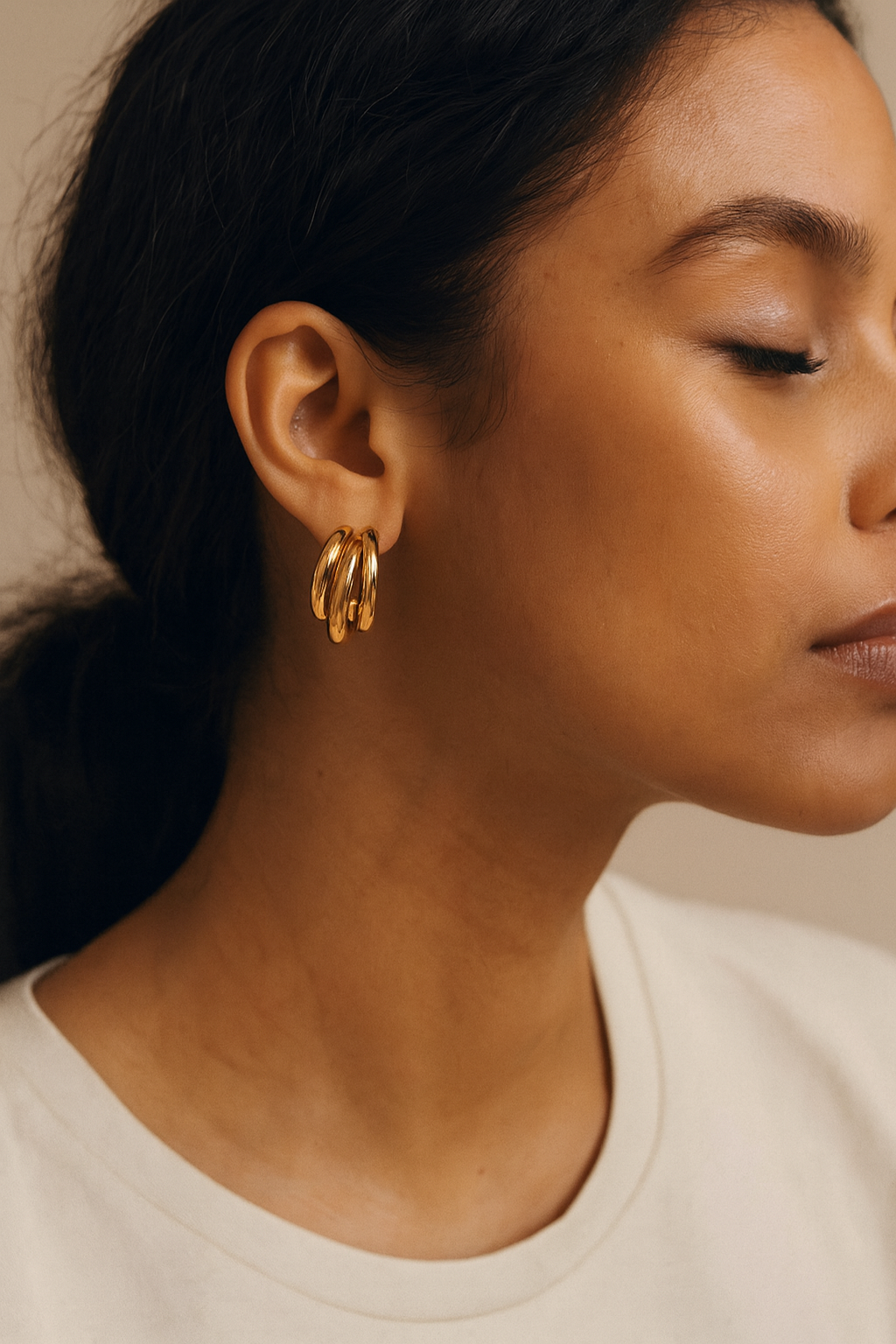 Ayo Copenhagen Tide Hoops — Øreringe