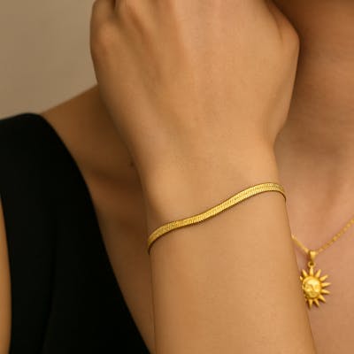 Ayo Copenhagen — Nala Small Snake Bracelet (3mm) Ayo Copenhagen Nala Small Snake Bracelet (3mm) — Bracelet