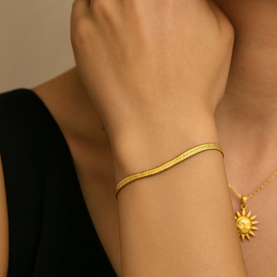 Ayo Copenhagen — Nala Small Snake Bracelet (3mm) Ayo Copenhagen Nala Small Snake Bracelet (3mm) — Armband