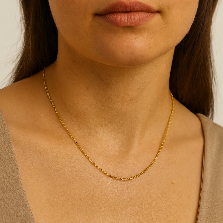 Ayo Copenhagen — Eyla Rope Necklace Ayo Copenhagen Eyla Rope Necklace — Halsband