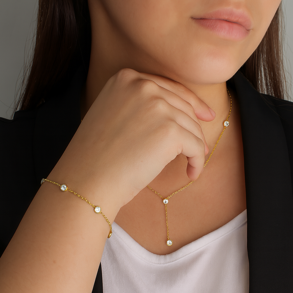 Ayo Copenhagen Noor Zircon Bracelet — Náramek