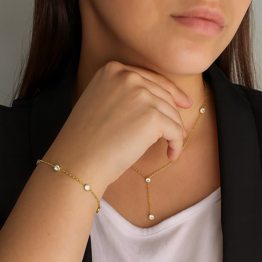 Ayo Copenhagen — Noor Zircon Bracelet Ayo Copenhagen Noor Zircon Bracelet — Armband