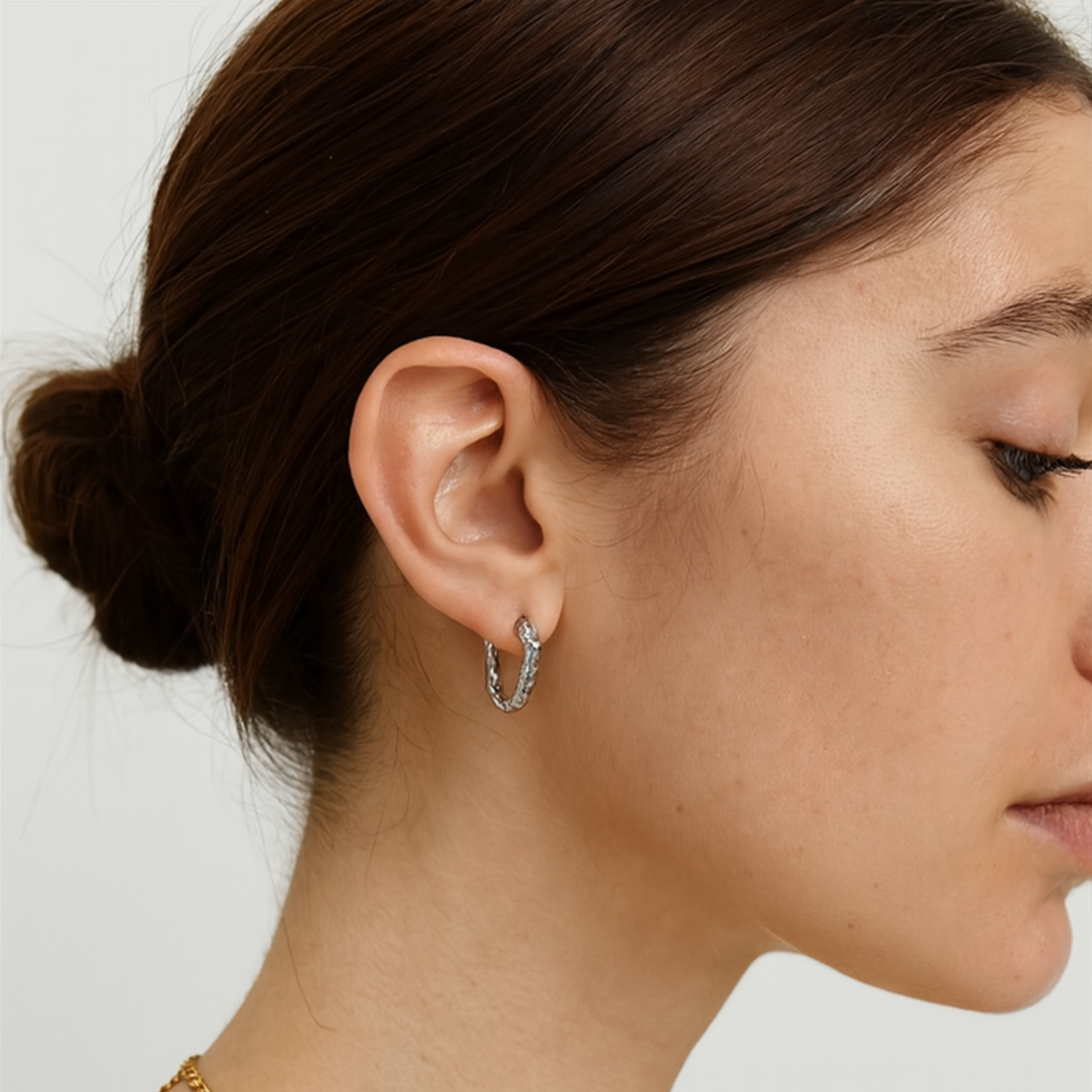 Ayo Copenhagen Nura Heart Hoops — Earrings