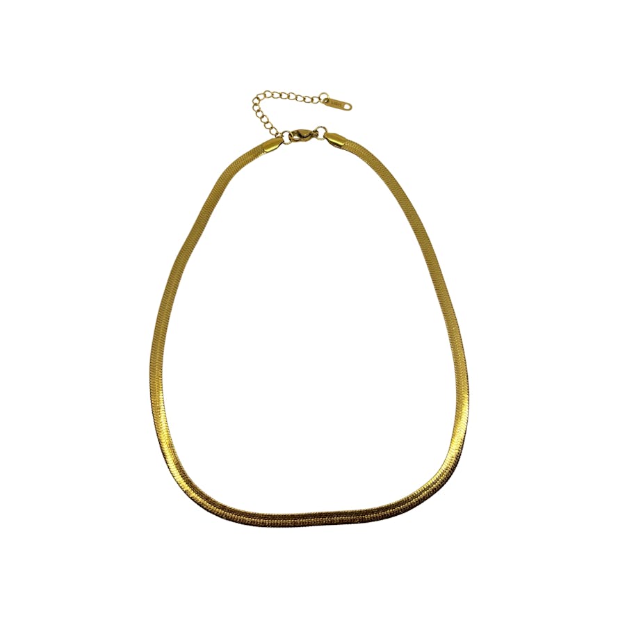Ayo Copenhagen — Nila Herringbone Necklace Ayo Copenhagen Nila Herringbone Necklace — Halsband