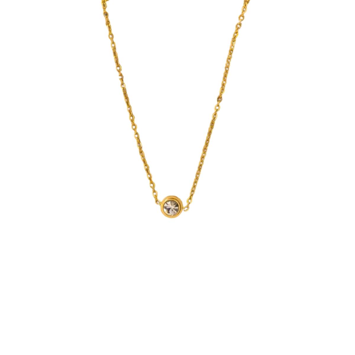Ayo Copenhagen — Noor Zircon Necklace Ayo Copenhagen Noor Zircon Necklace — Halskjeder