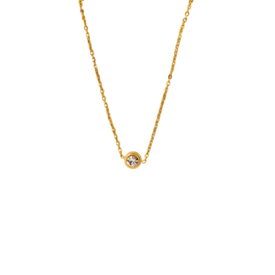 Ayo Copenhagen — Noor Zircon Necklace Ayo Copenhagen Noor Zircon Necklace — Halsband