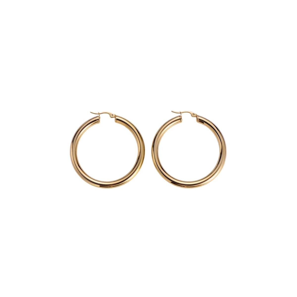 Ayo Copenhagen — Onda Large Hoops Ayo Copenhagen Onda Large Hoops — Øreringer