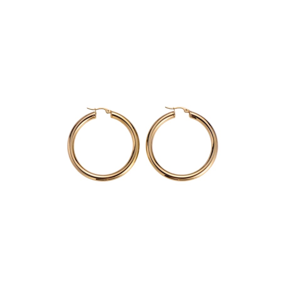 Ayo Copenhagen — Onda Large Hoops Ayo Copenhagen Onda Large Hoops — Örhängen