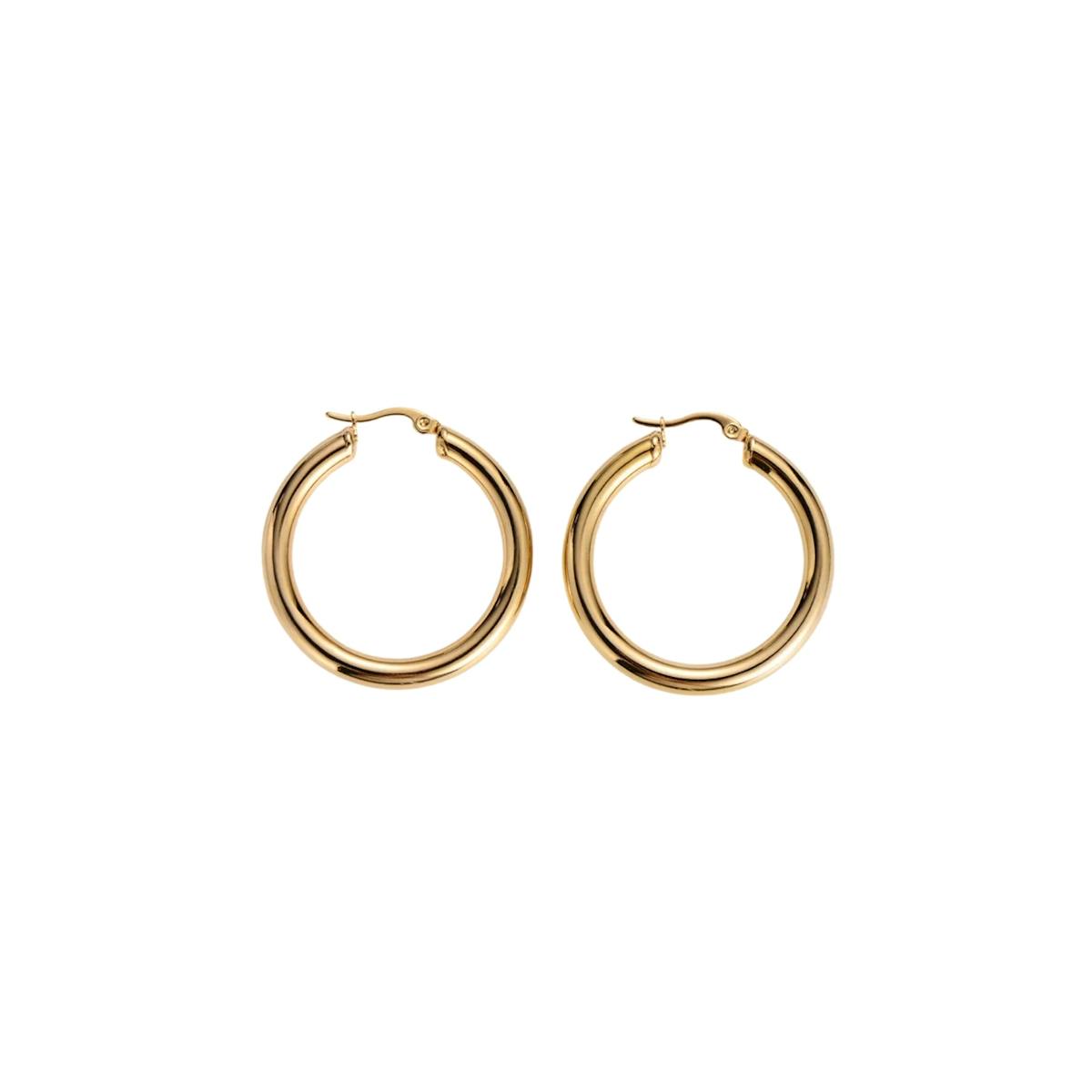 Ayo Copenhagen — Onda Medium Hoops Ayo Copenhagen Onda Medium Hoops — Kolczyk