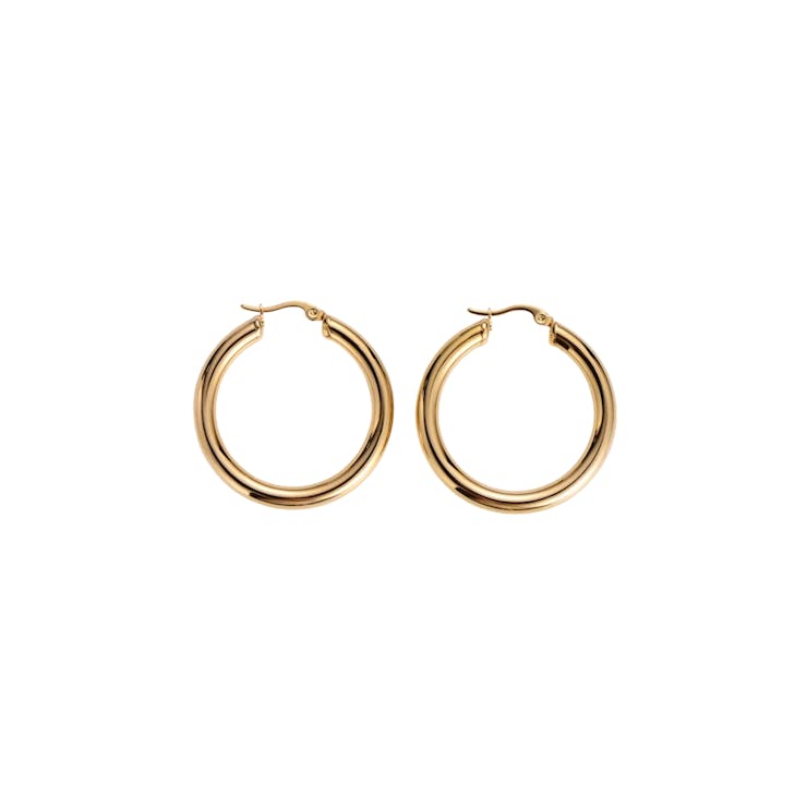 Ayo Copenhagen — Onda Medium Hoops Ayo Copenhagen Onda Medium Hoops — Øreringer