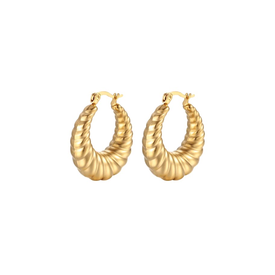 Ayo Copenhagen — Isla Twist Hoops Ayo Copenhagen Isla Twist Hoops — Örhängen