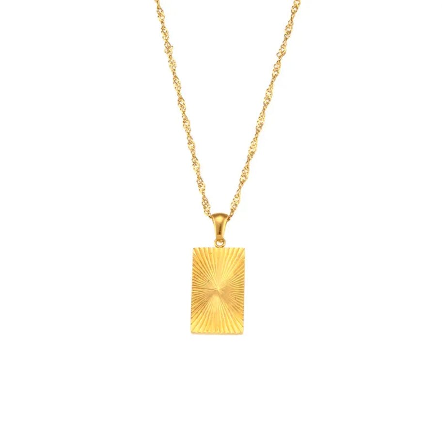 Ayo Copenhagen — Rayna Sunburst Necklace Ayo Copenhagen Rayna Sunburst Necklace — Halsband