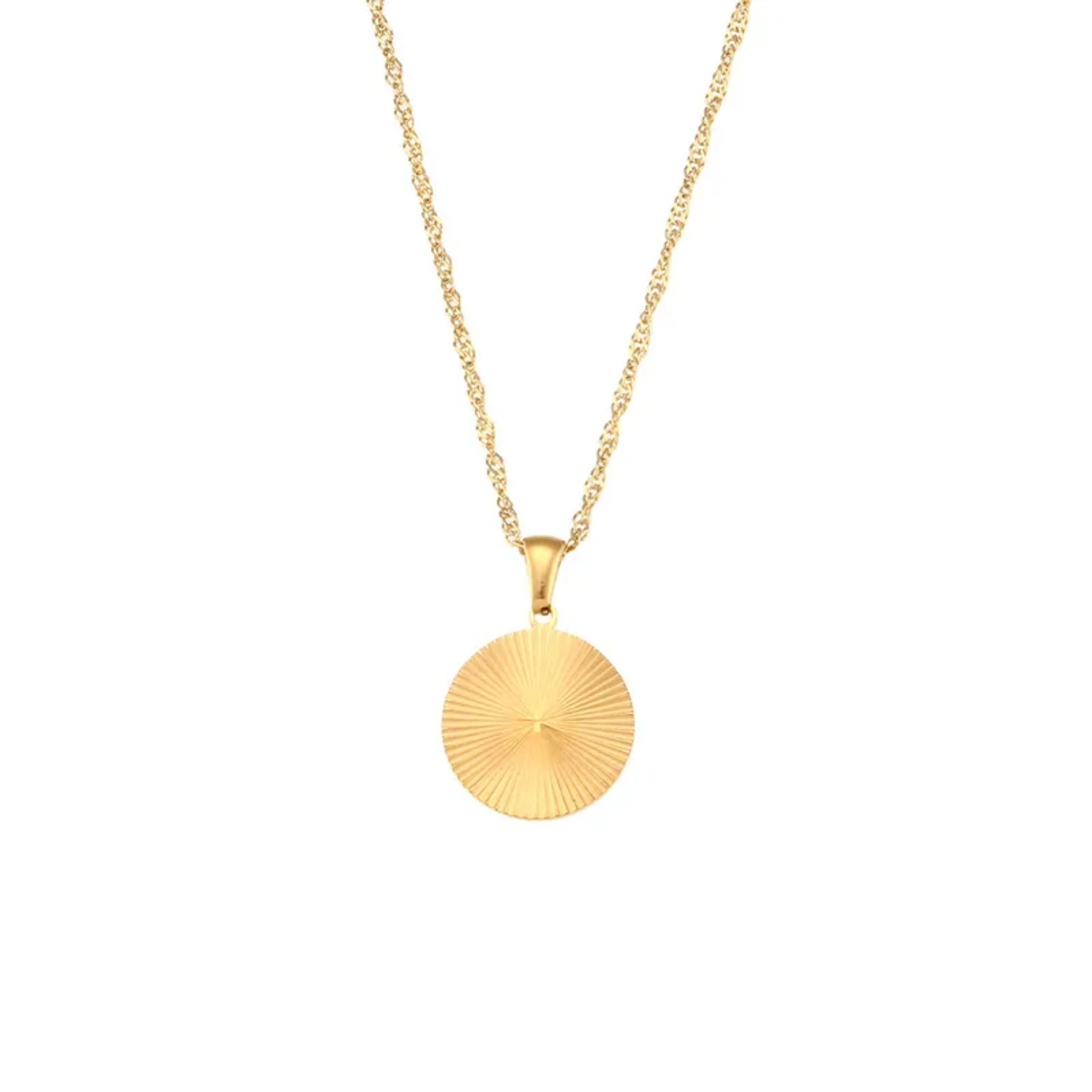 Ayo Copenhagen Soléa Sunburst Necklace — Halskæde