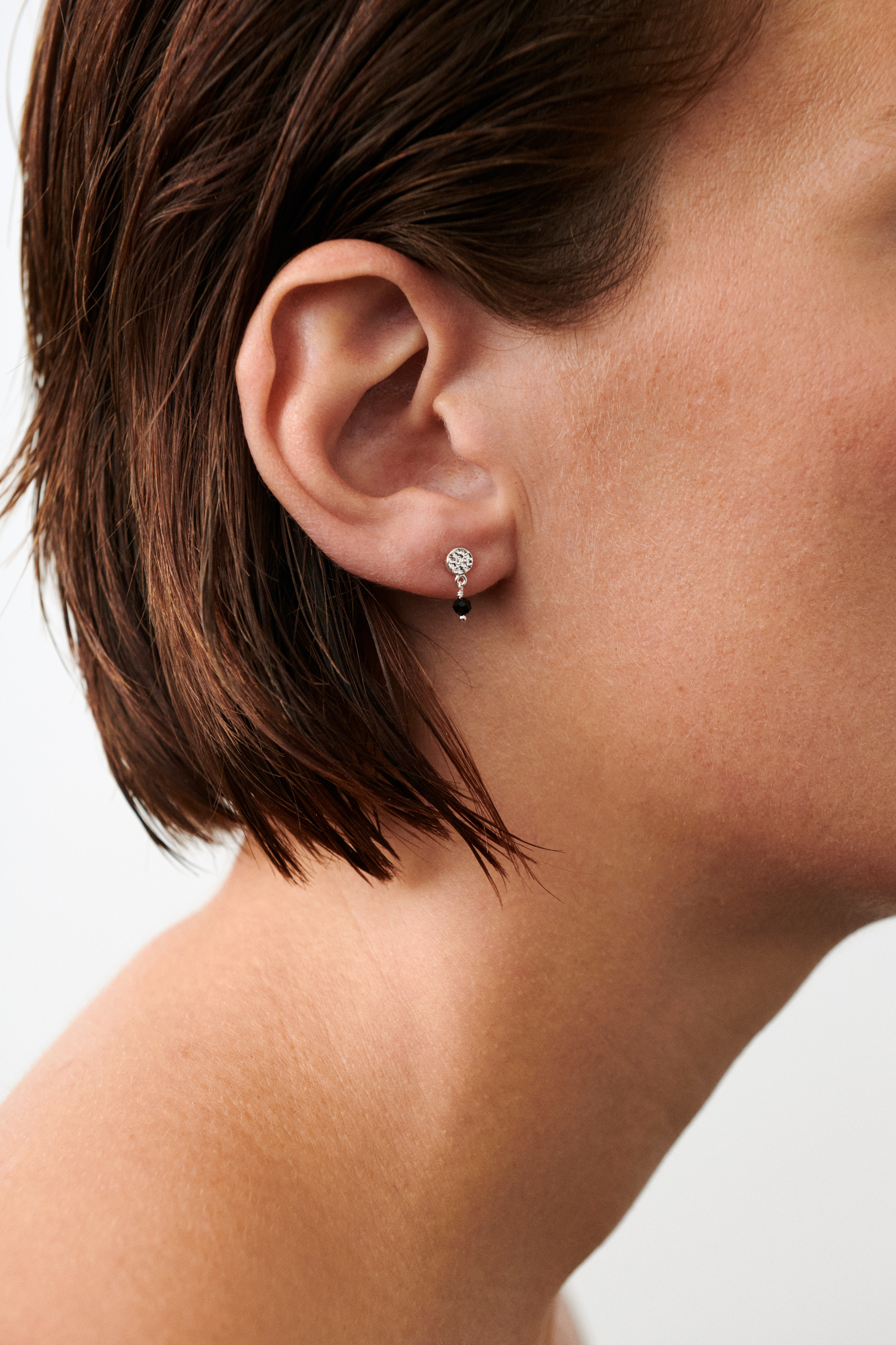 Pernille Corydon Black Nature Earsticks — Boucle d'oreille