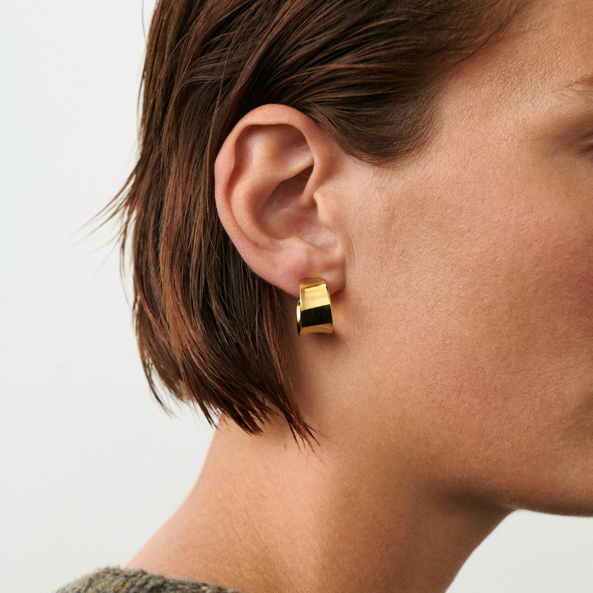Pernille Corydon — Reflection Hoops Pernille Corydon Reflection Hoops — Øreringer