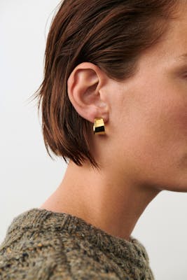 Pernille Corydon — Reflection Hoops Pernille Corydon Reflection Hoops — Oorbel