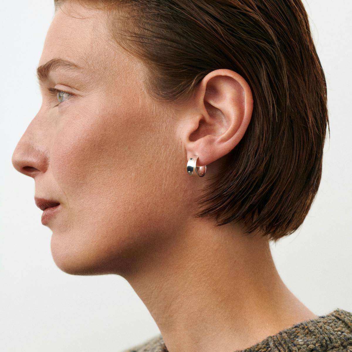 Pernille Corydon — Small Reflection Hoops Pernille Corydon Small Reflection Hoops — Øreringer