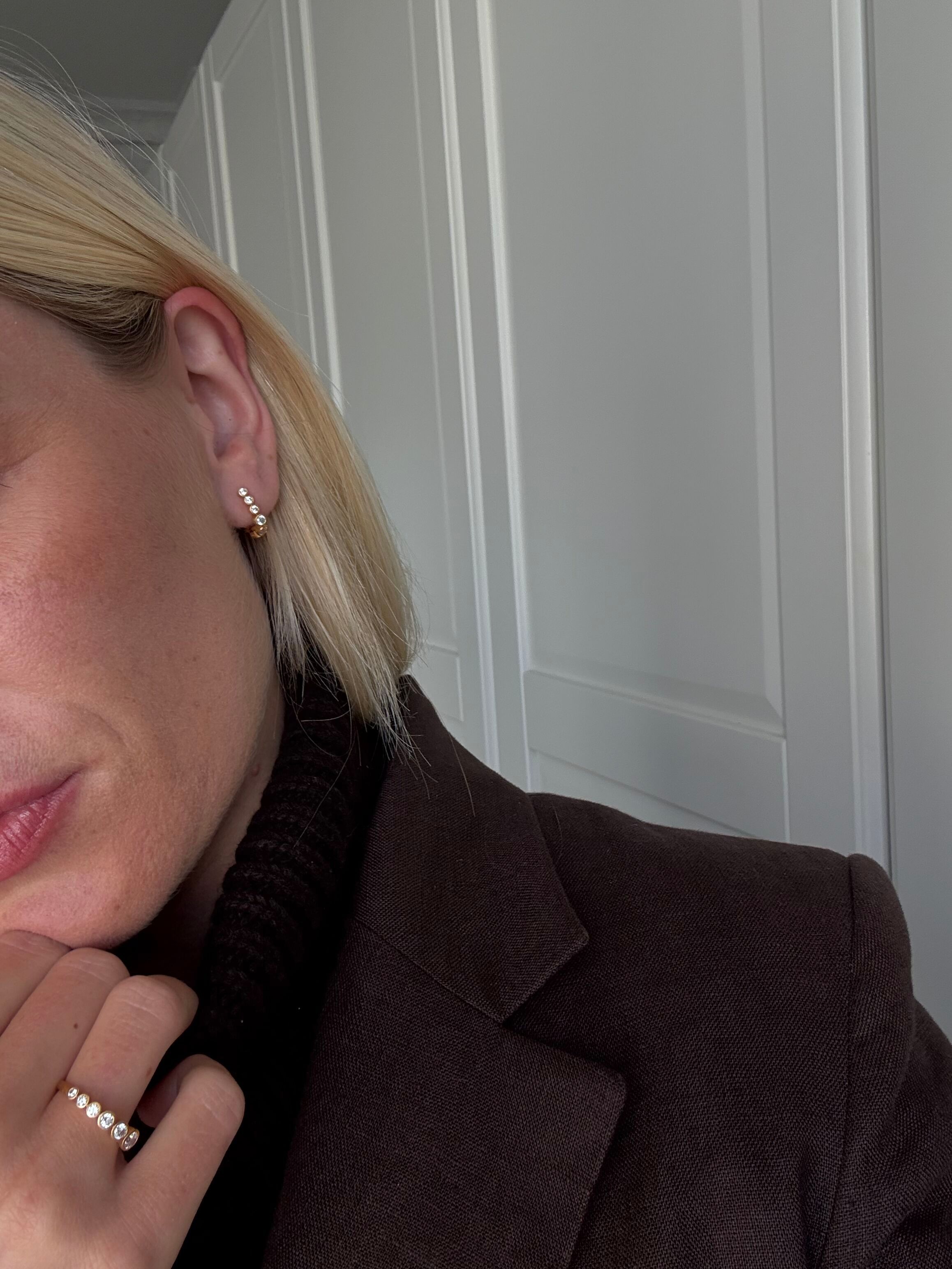 byBiehl Stardust Flow Hoops — Øreringe