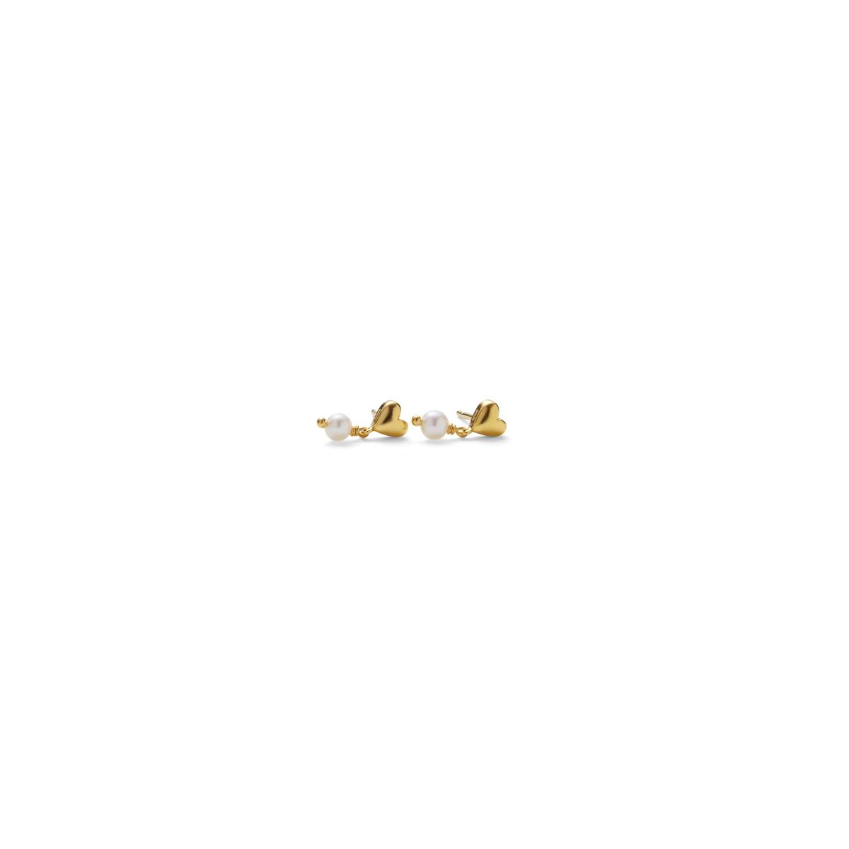 Pernille Corydon — White Adore Earsticks Pernille Corydon White Adore Earsticks — Boucle d'oreille