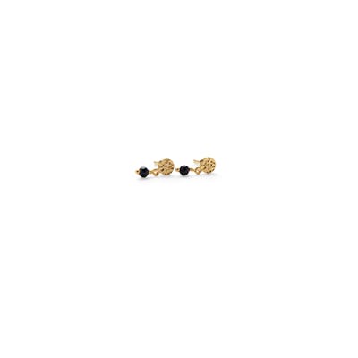 Pernille Corydon — Black Nature Earsticks Pernille Corydon Black Nature Earsticks — Boucle d'oreille
