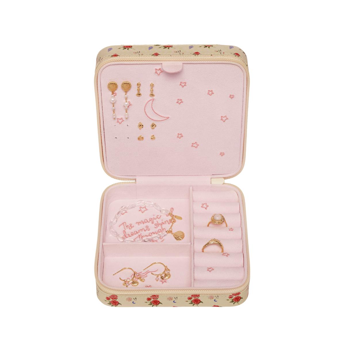 Maanesten — Roses and Shells Jewelry Box Maanesten Roses and Shells Jewelry Box — Accessoire