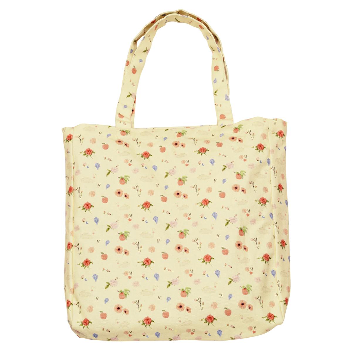 Maanesten — Roses and Shells Canvas Totebag Maanesten Roses and Shells Canvas Totebag — Accessoire