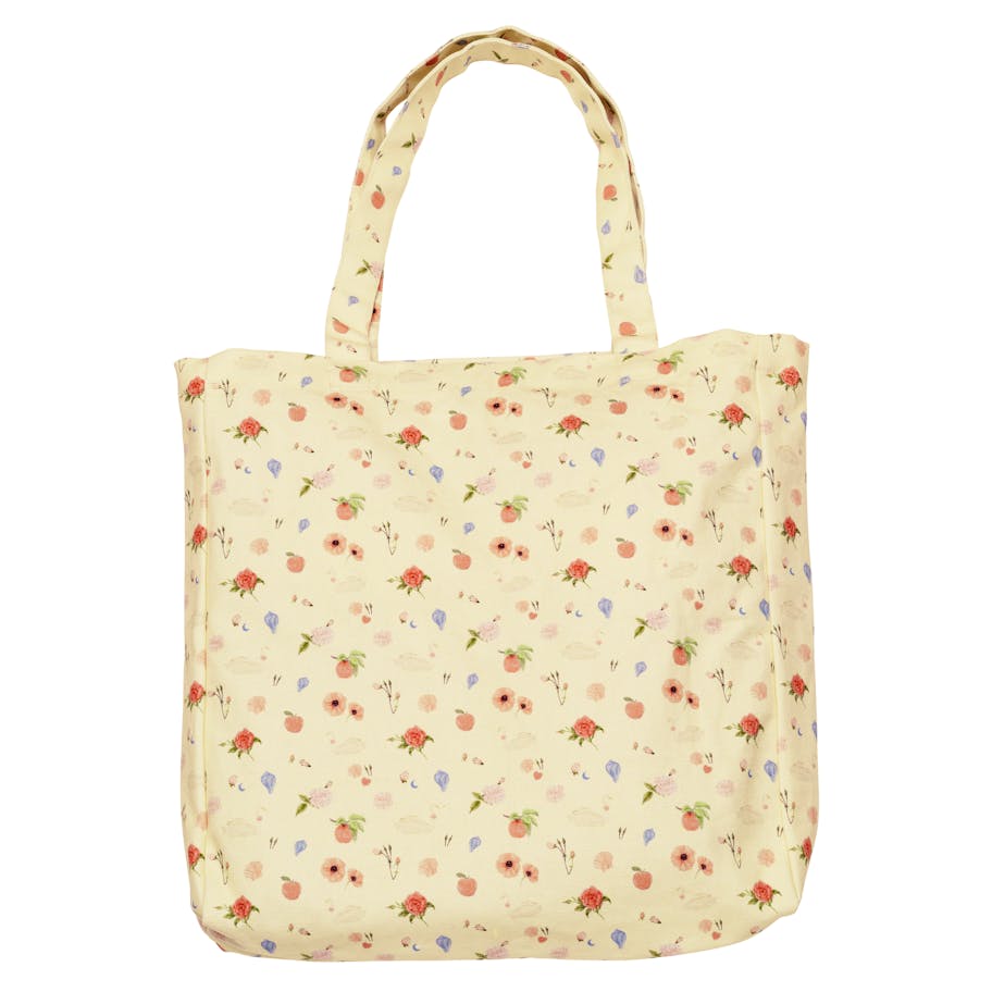 Maanesten — Roses and Shells Canvas Totebag Maanesten Roses and Shells Canvas Totebag — Accessoarer