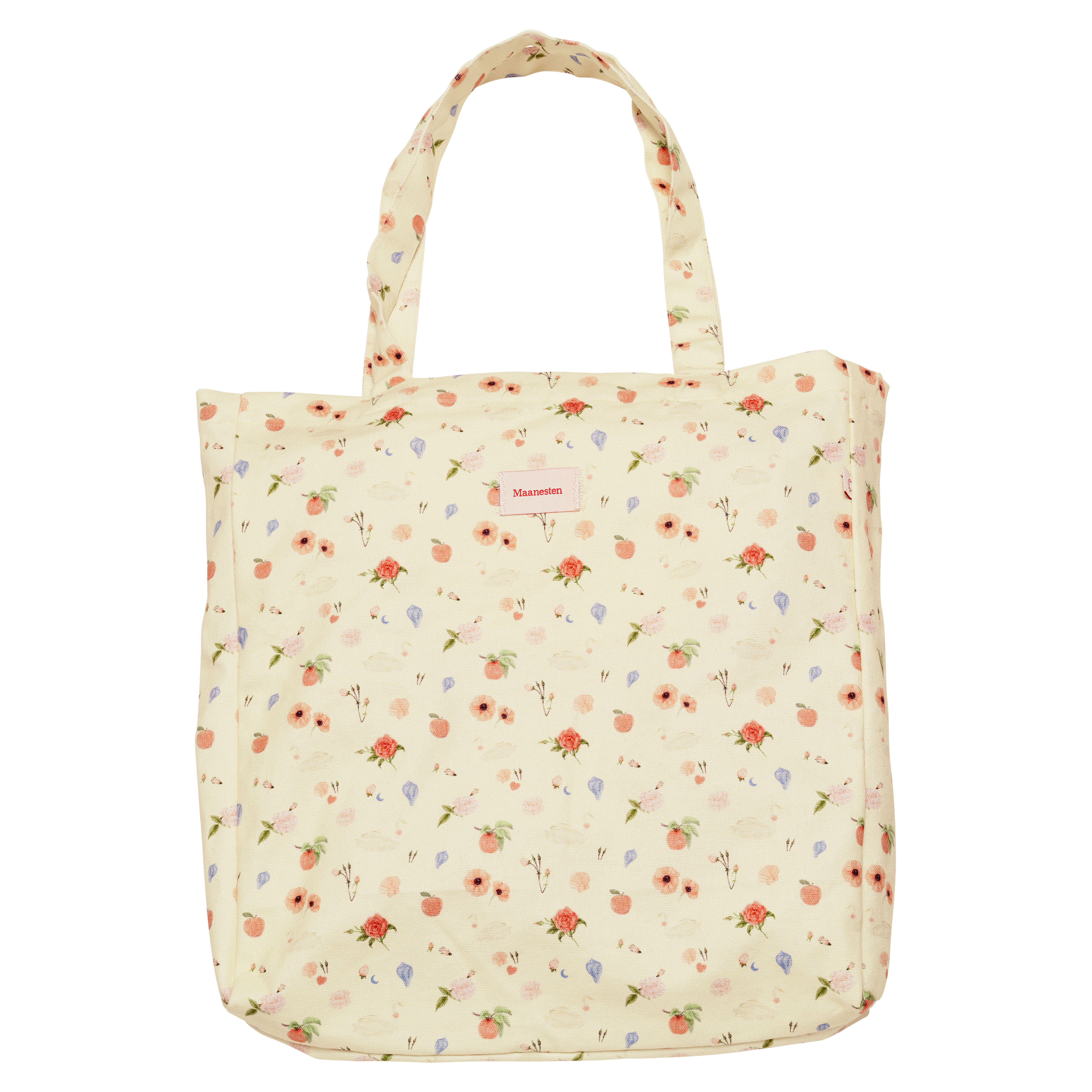 Maanesten Roses and Shells Canvas Totebag — Accessoire