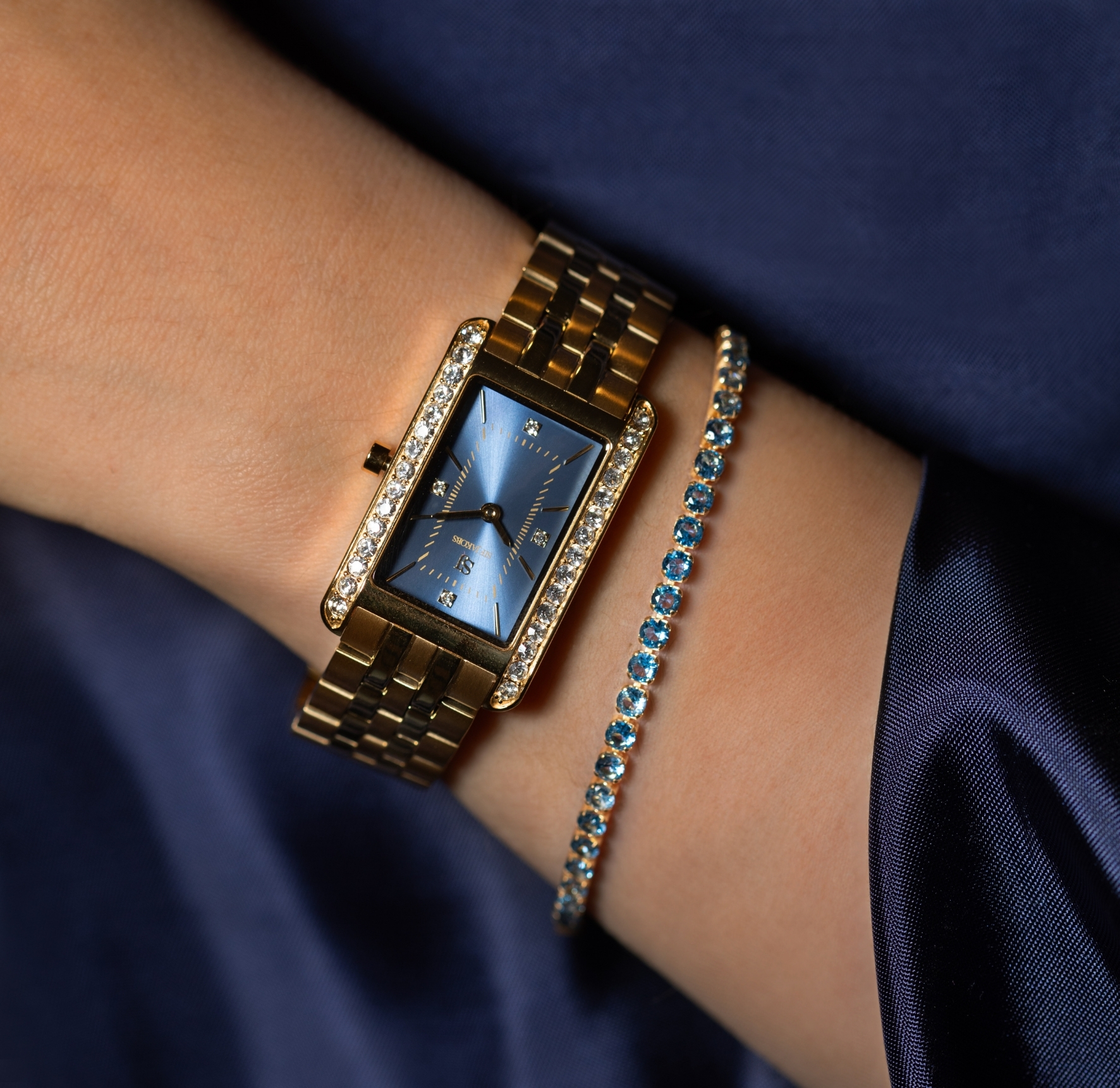 Sif Jakobs Jewellery Martina Dark Blue Watch — Accessories