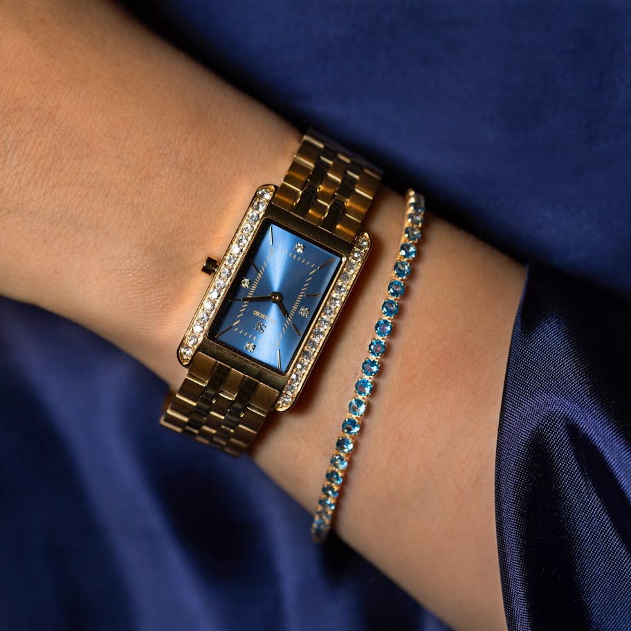 Sif Jakobs Jewellery — Martina Dark Blue Watch Sif Jakobs Jewellery Martina Dark Blue Watch — Accessoarer
