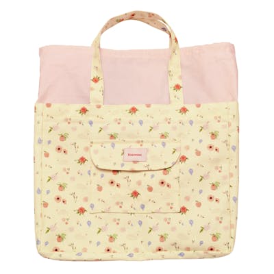 Maanesten — Big Canvas Totebag Roses and Shells Maanesten Big Canvas Totebag Roses and Shells — Accessoire