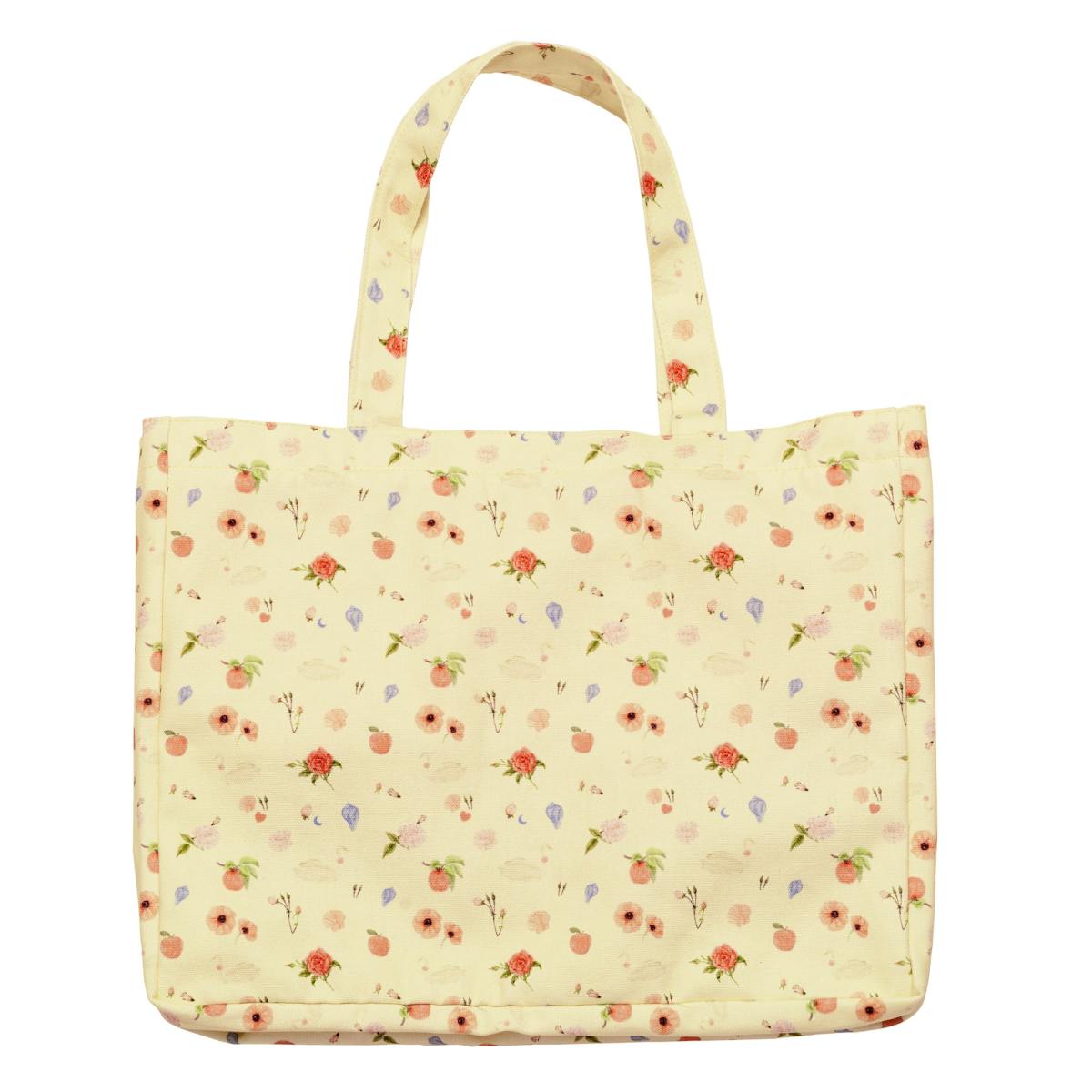 Maanesten — Big Canvas Totebag Roses and Shells Maanesten Big Canvas Totebag Roses and Shells — Accessories