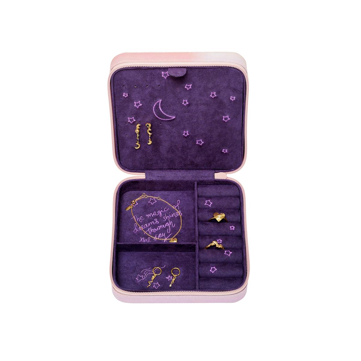 Maanesten — Moon & Stars Rose Jewelry Box Maanesten Moon & Stars Rose Jewelry Box — Accessoire