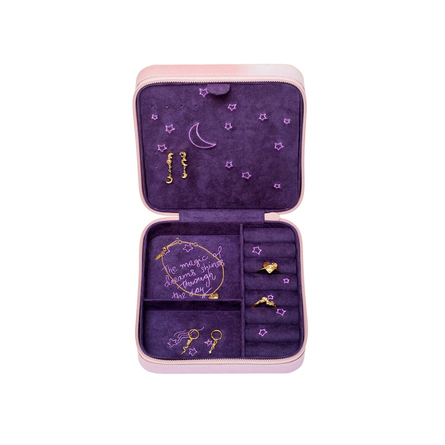 Maanesten — Moon & Stars Rose Jewelry Box Maanesten Moon & Stars Rose Jewelry Box — Lisätarvikkeet