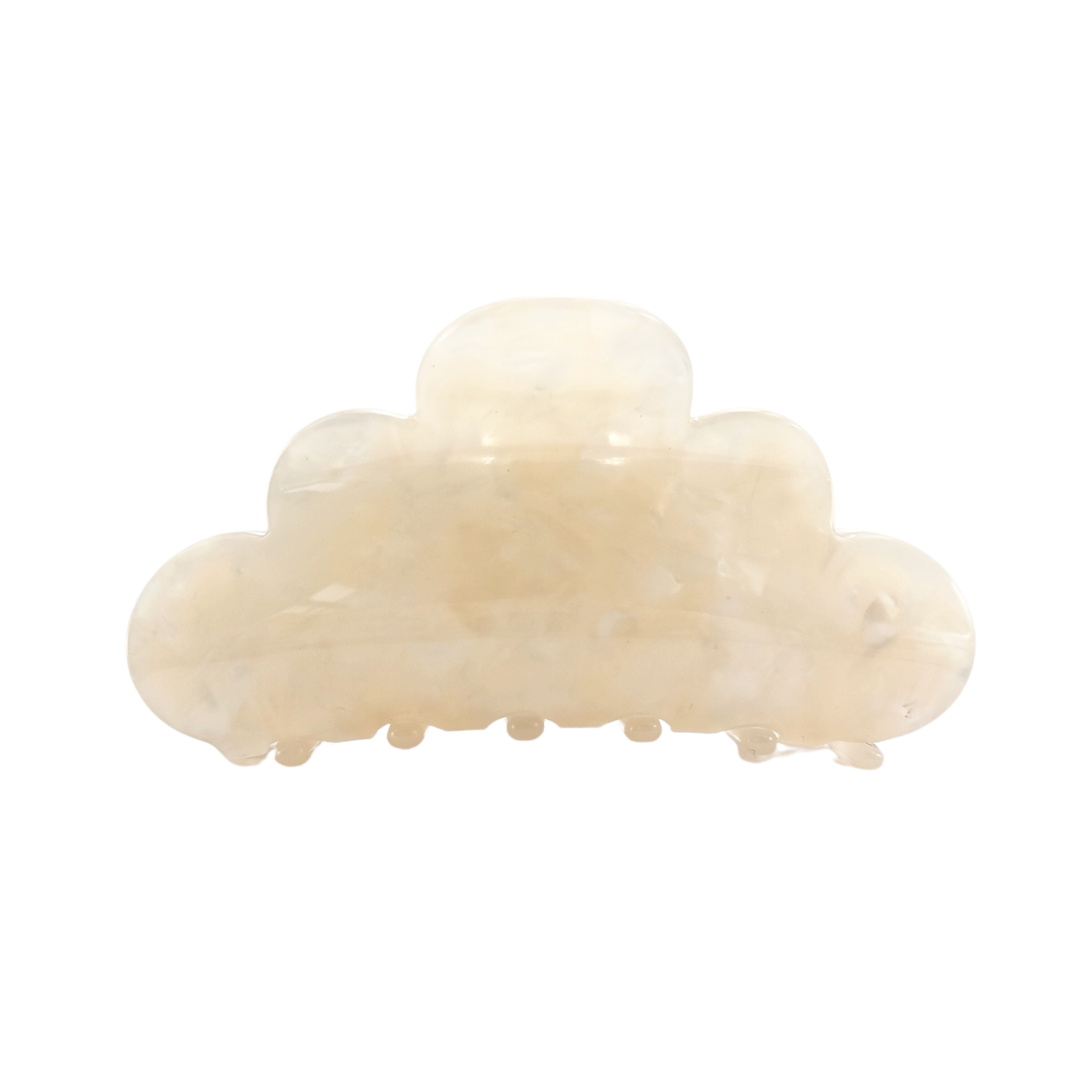 A-Hjort Jewellery Dreamy Hairclaw Light Beige — Accessoire