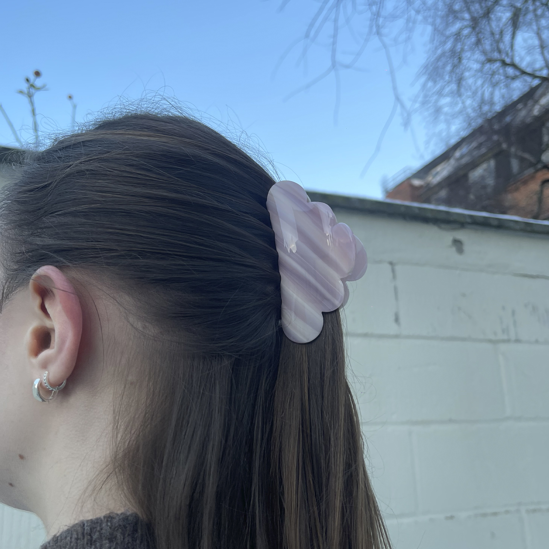 A-Hjort Jewellery Dreamy Hairclaw Rose — Accessoire