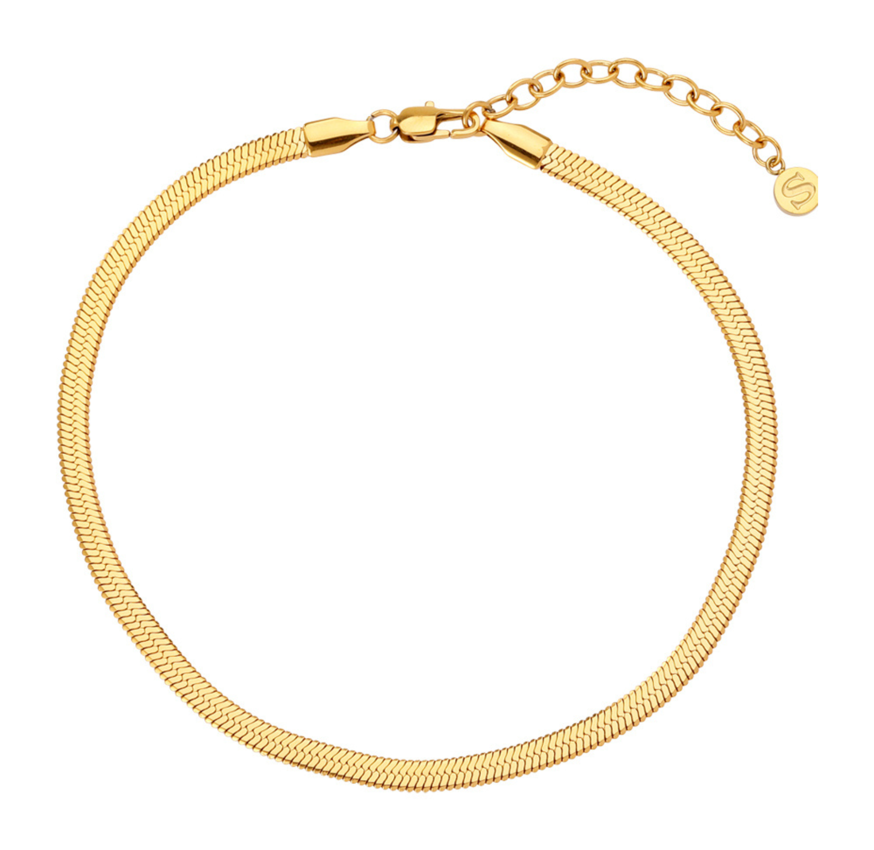 Sistie 2nd Snake Anklet — Enkelband