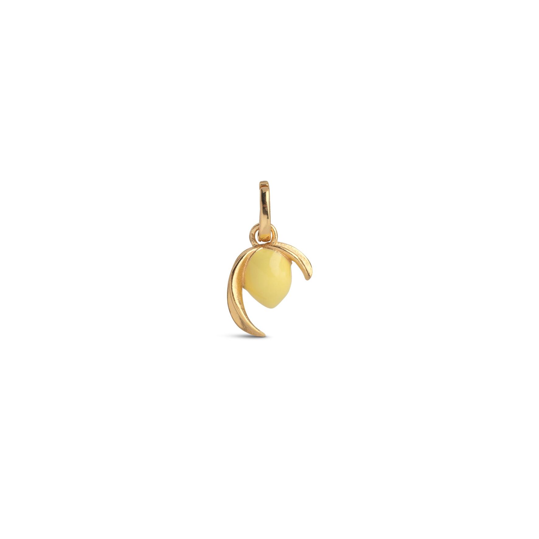 Enamel Copenhagen Lively Lemon Charm — Pendentif
