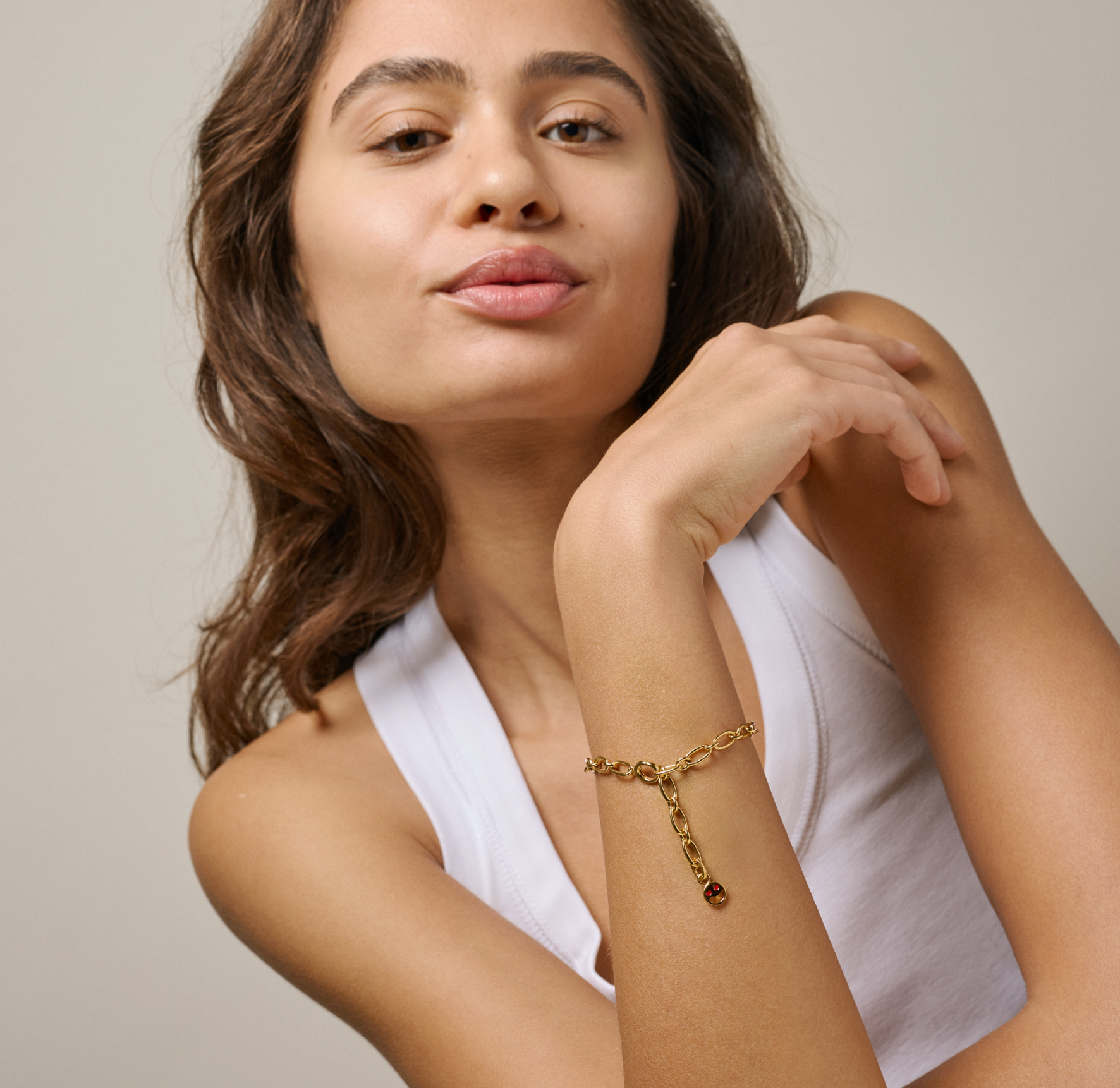 Enamel Copenhagen Funky Smiley Charm — Vedhæng