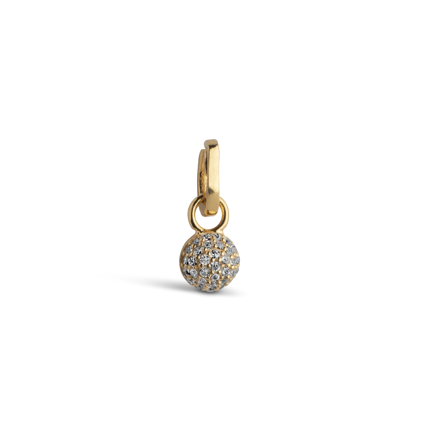Enamel Copenhagen Disco Ball Charm — Pendentif