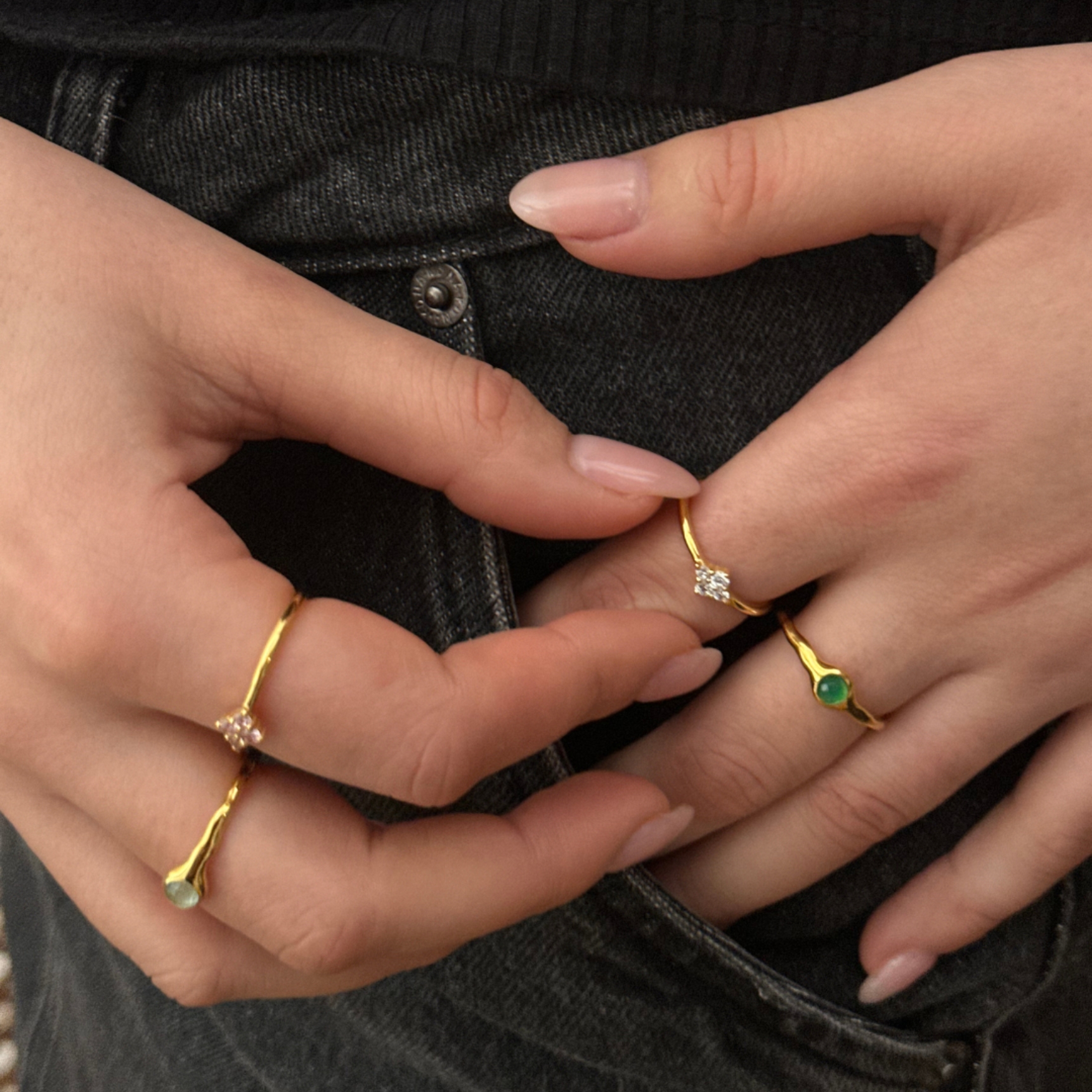 Izabel Camille Angelina White Ring — Ring