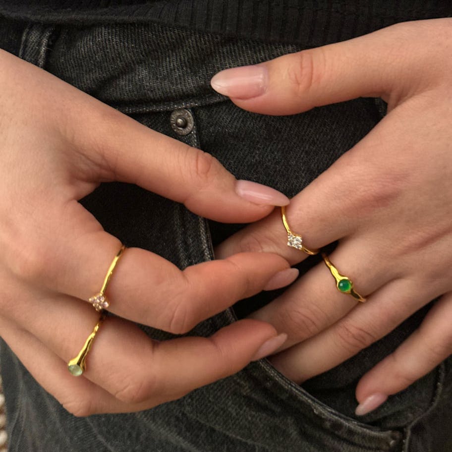 Izabel Camille — Angelina White Ring Izabel Camille Angelina White Ring — Ring