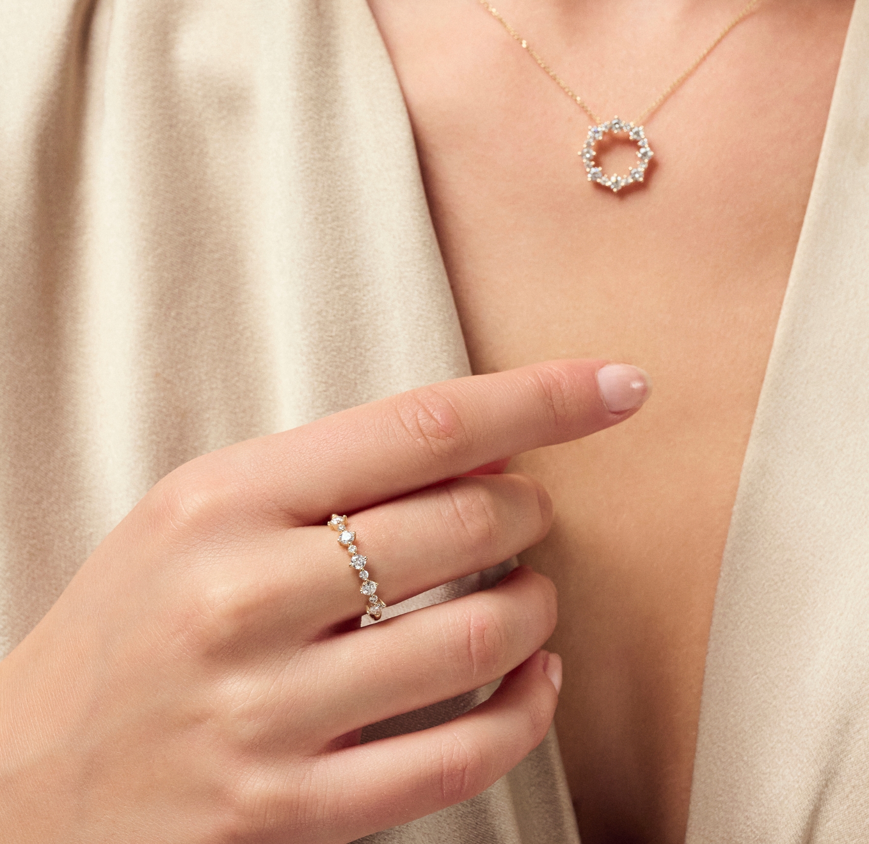 Sif Jakobs Diamond Brina Ring 0.50 ct — Pierścień